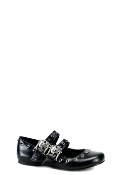Demonia Flats|Mary Janes*Daisy-03 Ballet Flats