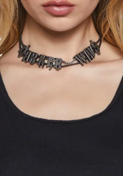 DARKER WAVS Jewelry*Choker Necklace