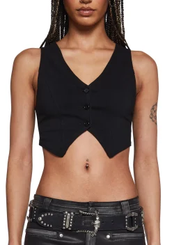 Generation Kiss Tops*Darla Micro Vest