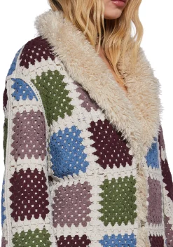 dELiA*s by Dolls Kill Outerwear*Day Trips Crochet Jacket