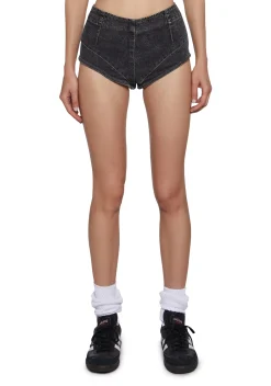 x_New Pink Bottoms|Shorts*Daydream Festival Booty Shorts - Black