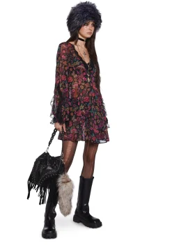 Current Mood Dresses|Mini Dresses*Daydreamer Floral Mini Dress