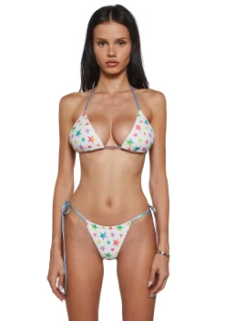 Club Exx Swim|Plus*Dazzle Parade Reversible Bikini Set