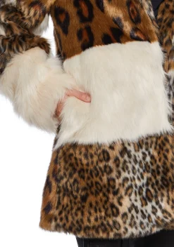 Current Mood Outerwear|Plus*Decadent Glamour Patchwork Coat