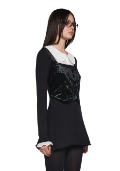 dELiA*s by Dolls Kill Dresses|Plus*Decoded Messages Dress And Vest Set