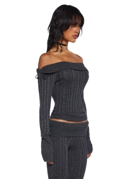 dELiA*s by Dolls Kill Bottoms|Pants*Deep Thoughts Flare Pants - Gray