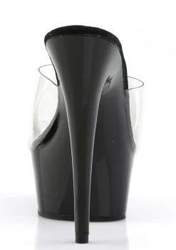 Demonia Sandals*Delight-601 Platform Slides - Black
