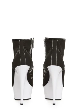Pleaser Platforms|Sneakers*Delight-600SK-O2 Platform Lace-Up Sneakers