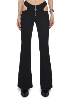 Widow Bottoms|Pants*Demon Maiden Cut Out Pants
