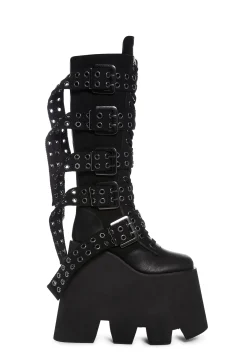Widow Boots|Platforms*Desolate Destination Platform Boots