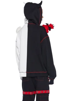 Trickz N' Treatz Outerwear|Sweatshirts & Hoodies*Devil Or Angel Zip-Up Hoodie