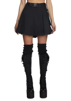 Current Mood Bottoms|Skirts*Devious High Security Utility Skirt
