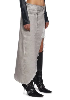 Current Mood Bottoms|Skirts*Digital Mix Midi Skirt