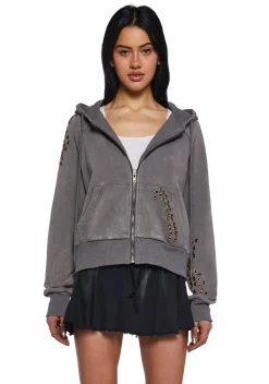 Current Mood Outerwear|Sweatshirts & Hoodies*Dirty Daylight Crop Hoodie