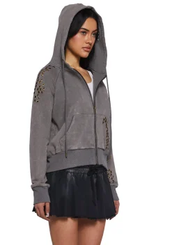 Current Mood Outerwear|Sweatshirts & Hoodies*Dirty Daylight Crop Hoodie