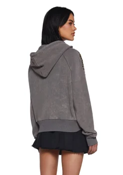 Current Mood Outerwear|Sweatshirts & Hoodies*Dirty Daylight Crop Hoodie