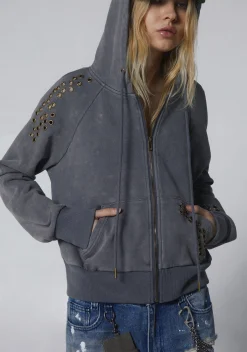 Current Mood Outerwear|Sweatshirts & Hoodies*Dirty Daylight Crop Hoodie
