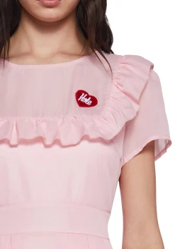 Dolls Kill x Hole Dresses*Doll Heart Babydoll Dress
