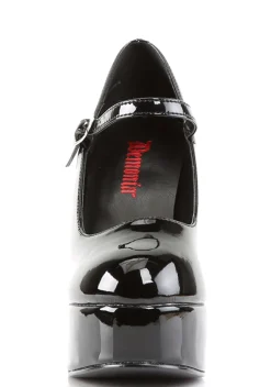 Demonia Platforms|Heels*Dolly Patent Platform Heels