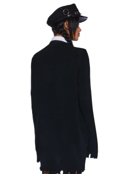 Current Mood Tops*Don't Even Dare Knit Cardigan