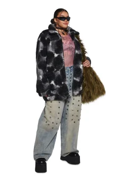 Current Mood Outerwear|Plus*Don’t Overthink it Sherpa Jacket