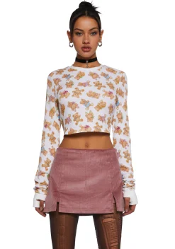 dELiA*s by Dolls Kill Tops*Double Stuffed Thermal Top