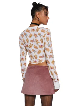 dELiA*s by Dolls Kill Tops*Double Stuffed Thermal Top