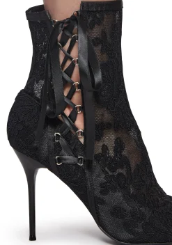 Sugar Thrillz Boots*Dream Boulevard Lace Booties