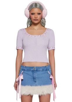 Sugar Thrillz Tops|Plus*Dreamy Status Sweater Top