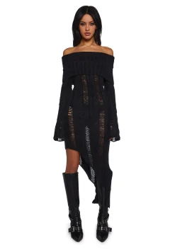 Generation Kiss Dresses*Elena Asymmetrical Midi Dress