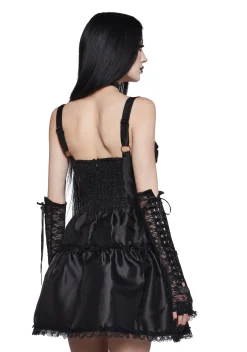 Widow Dresses|Mini Dresses*Embraced By The Night Mini Dress