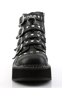 Demonia Boots|Platforms*Emily Buckled Platform Boots
