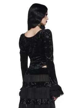 Widow Tops*Enamored Galore Long Sleeve Top