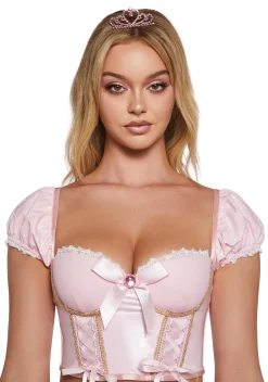 Trickz N' Treatz Lingerie|Plus*Enchanted Sleeper Lingerie Set