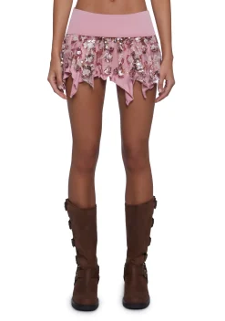 Current Mood Bottoms|Skirts*Enchanting Glitz Mini Skirt