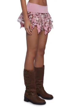 Current Mood Bottoms|Skirts*Enchanting Glitz Mini Skirt