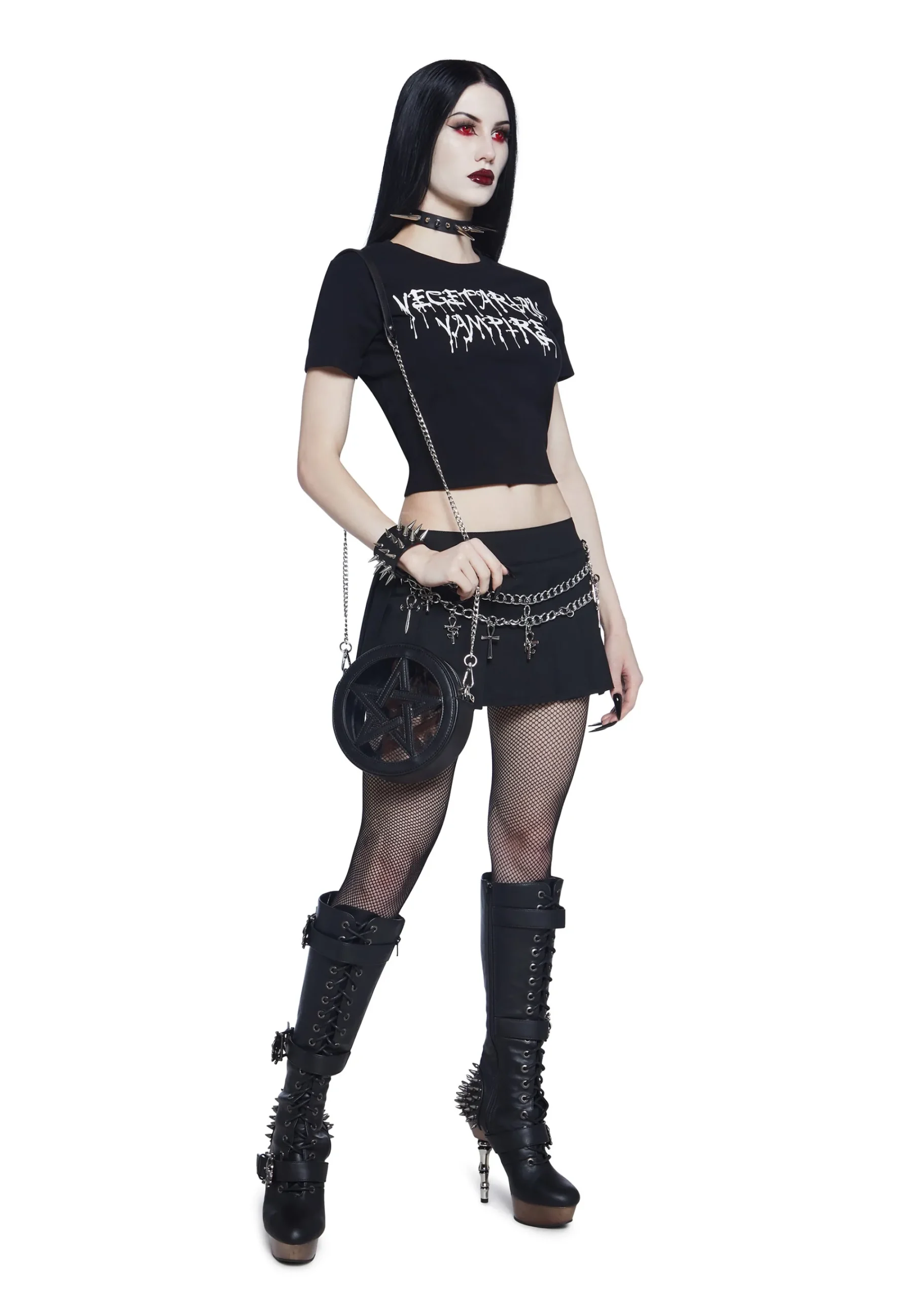 x_Dolls Kill Bags*Endless Night Crossbody Bag