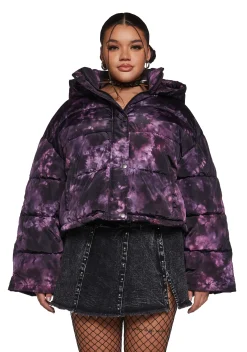 Current Mood Outerwear|Plus*Every Sunset Puffer Jacket