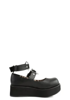 Demonia Platforms|Mary Janes*Evil Crybaby Mary Janes