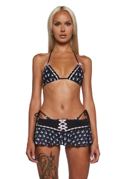 Playboy by Dolls Kill Swim*Exclusive Access Bikini Set With Skirt