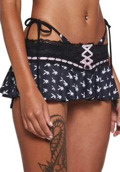Playboy by Dolls Kill Swim*Exclusive Access Bikini Set With Skirt