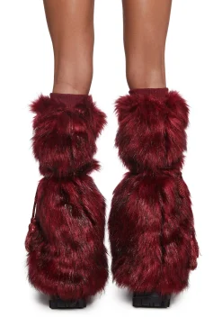 Club Exx Socks & Tights*Explored Beats Legwarmers - Red