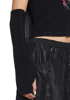 Dolls Kill x NARUTO SHIPPUDEN Tops|Plus*Explosive Art Top And Arm Warmers Set