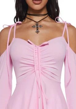 Current Mood Dresses*F is For Fairies Handkerchief Dress - Pink