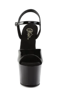Pleaser Platforms|Heels*Facing Facts Patent Platform Heels