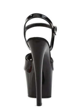 Pleaser Platforms|Heels*Facing Facts Patent Platform Heels