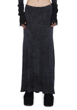 DARKER WAVS Bottoms|Skirts*Fader Thermal Maxi Skirt