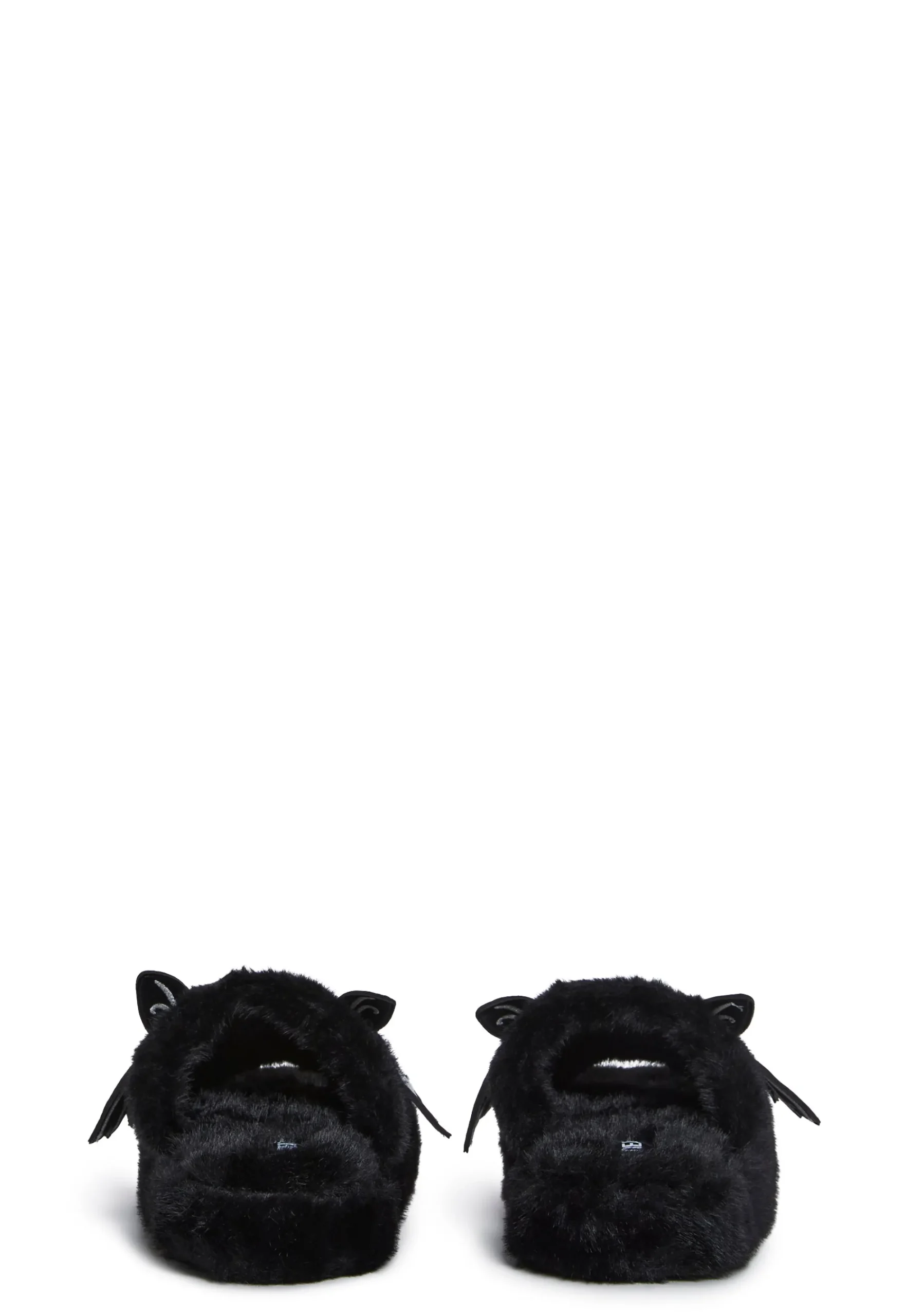 Trickz N' Treatz Flats|Slippers*Fanged Bat Slippers