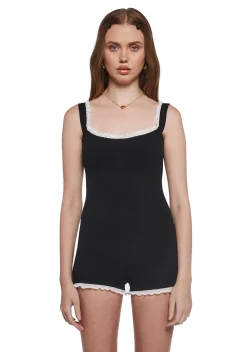 Sugar Thrillz Jumpsuits & Rompers|Plus*Fashionista Knit Romper