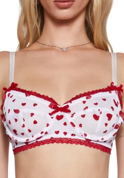 Sugar Thrillz Lingerie*Feelin' Lovesick Mesh Bralette